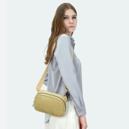 Tetra 'Neoma' Belt Bag Crossbody #7122 | Honeydew