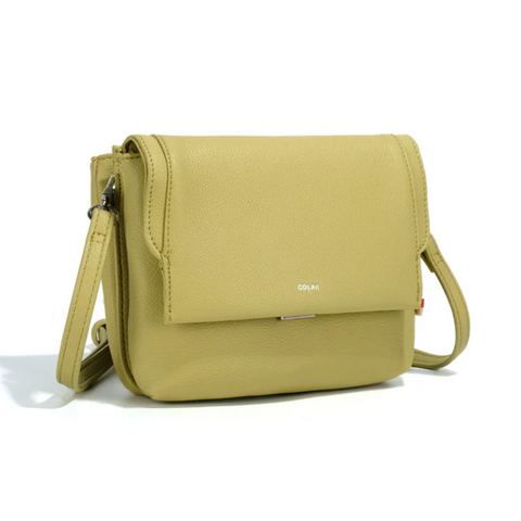 Press 'WYNN' Crossbody #7032 | Pear Green
