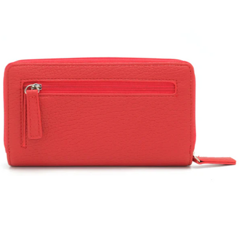 The ‘REAU’ Large Wallet #7169 | Cherry Red