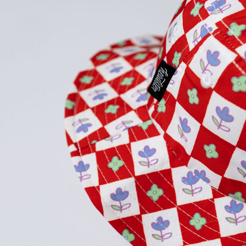 Flower Trails Boonie Hat | Red Berries