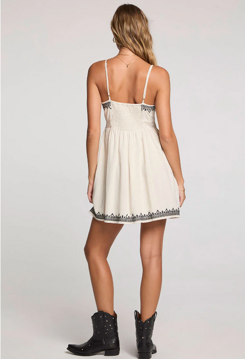 Rayna Mini Dress - Natural