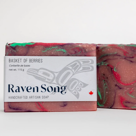 Basket Of Berries Soap | Wild Strawberry + Green Apple + Violet Flower
