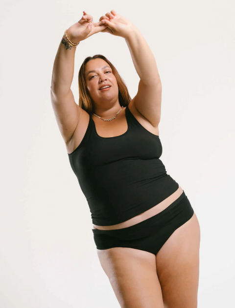 Sporty Classic Tank | Black