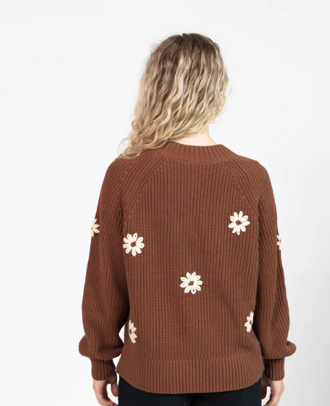 Daisy Sweater | Chestnut