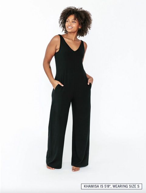 Tuesday Romper | Midnight Black