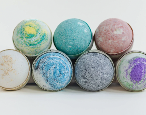 Soapberry Ice Cream Bath Bomb | Wild Berries + Fireweed