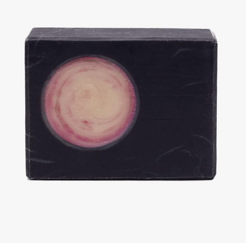June Strawberry Full Moon Soap | Raspberry + Black Plum + Vanilla
