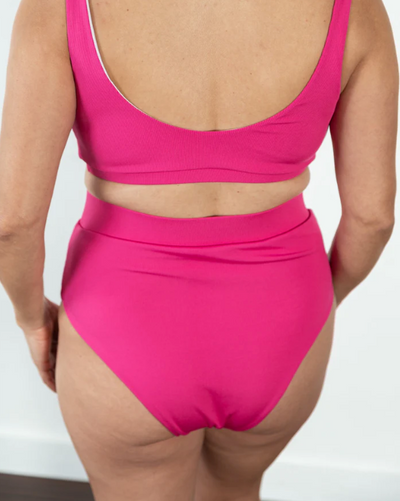 CURRENT TYED -BRIGHTS HIGH-WAISTED BOTTOMS - PINK