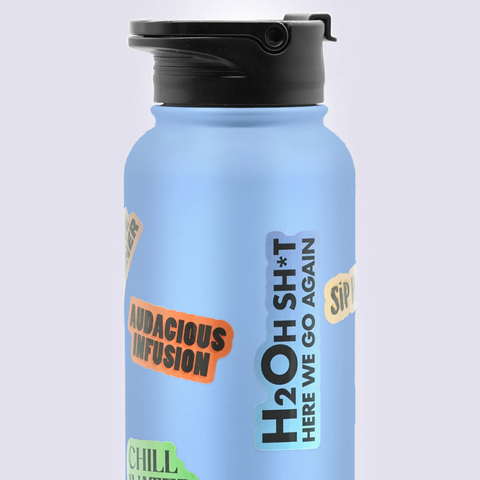 Sassy Bottle/Mug Sticker | Pack 3