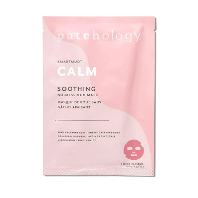 Patchology Calm soothing mask packaging on a white background