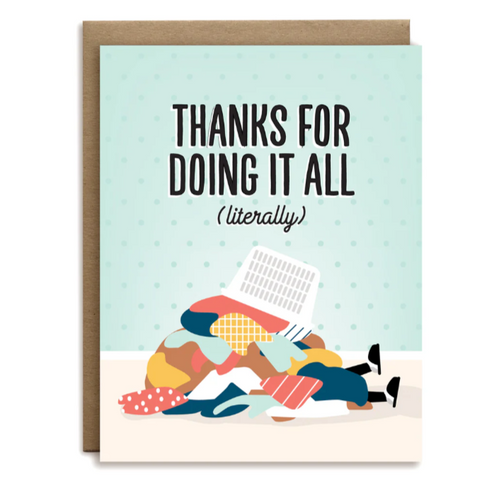 Thanks For Doing It All, Burried | Card