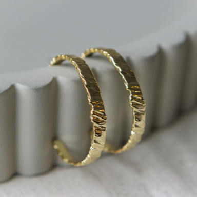 giftable funky statement hoops