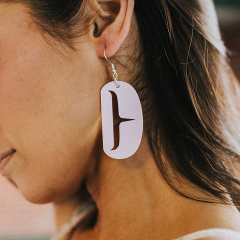 Small Ovoid Earring