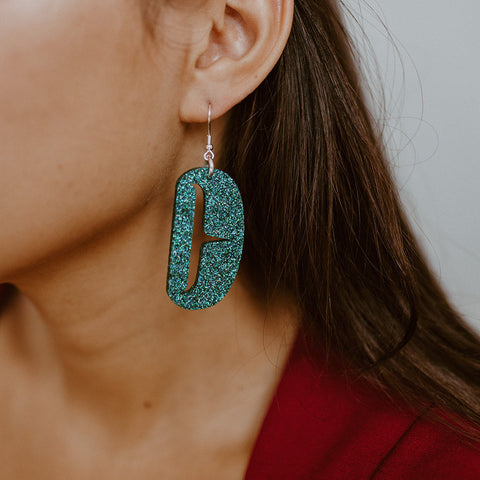 Small Ovoid Earring