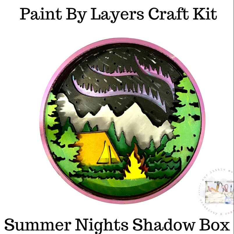 Summer Nights | Shadow Box Kit – West Coast Wildflowers