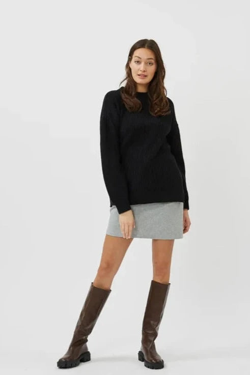 MINIMUM KILIA JUMPER BLACK West Coast Wildflowers
