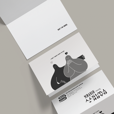 I Don't Know What To Say | Card