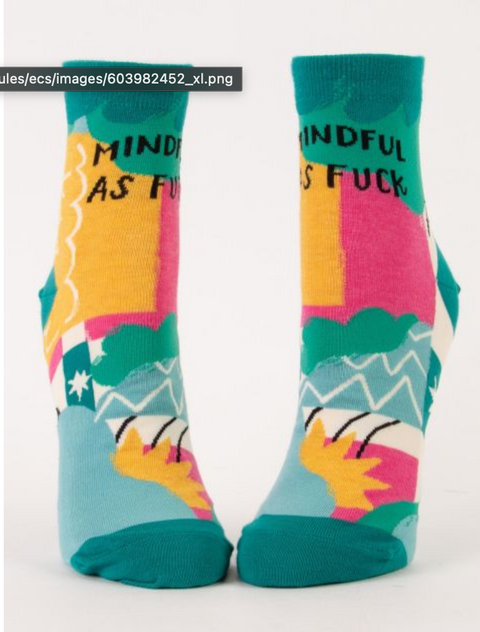 Mindful As Fuck Socks