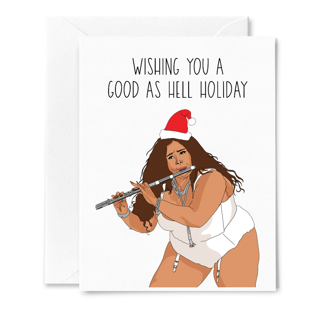 HOLIDAY CARD - LIZZO GOOD AS HELL