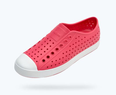 NATIVE SHOES - ADULT JEFFERSON SHOE in DAZZLE PINK/ SHELL WHITE