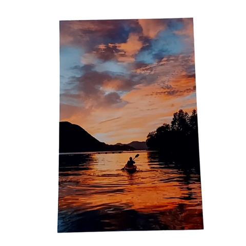 Kimberley Kufaas - Vertical Post Card | Port Alice Kayak