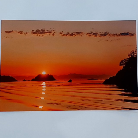 Kimberley Kufaas - Horizontal Post Card | Sunset