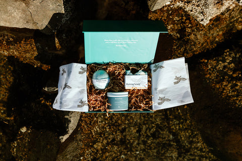 RainSong Signature Artisan Gift Box | Sea Salt, Agave & Vetiver