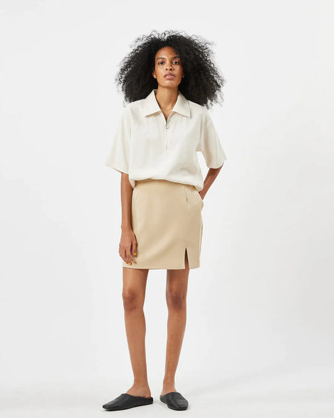 Minimum - Menna Short Skirt  | Safari