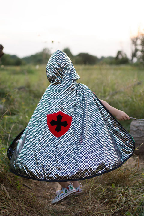 Reversible Dragon & Knight Cape Costume