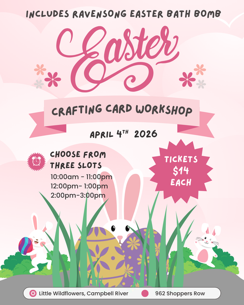 Little Wildflowers: Eggs That Hop Off the Page Workshop April 4th