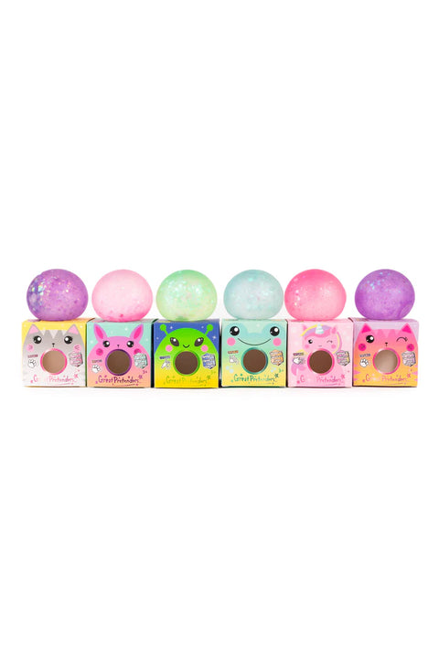 Glitterally Amazing Squishy Ball | Assorted Colours