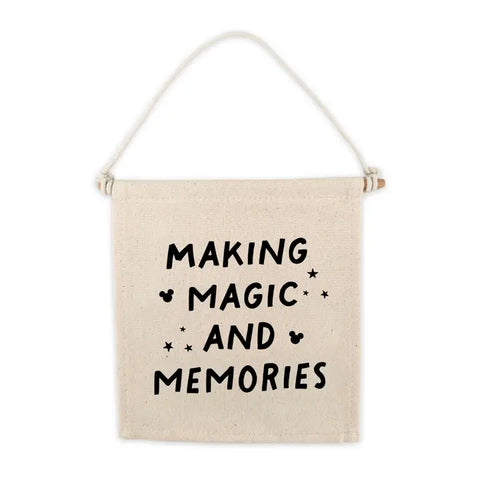 Canvas Hang Sign | Making Magic and Memories