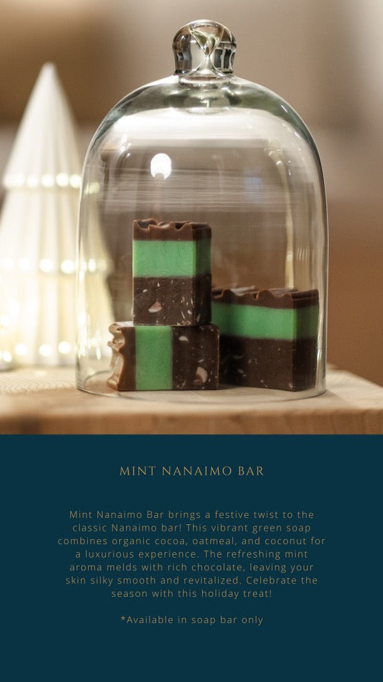 Ravensong - Artisan Soap | Mint Nanaimo Bar