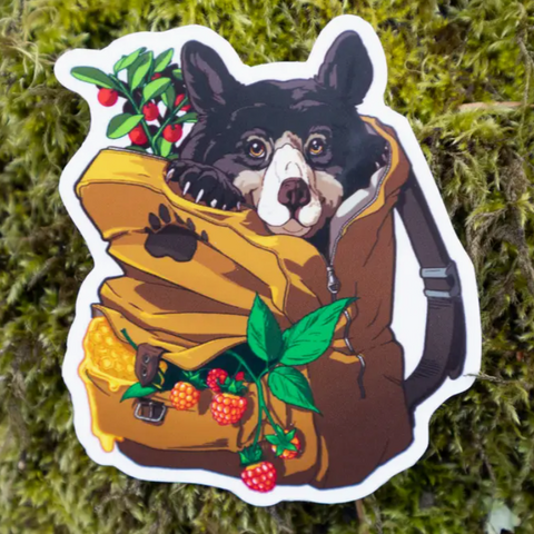 vinyl sticker, gift, local, nature