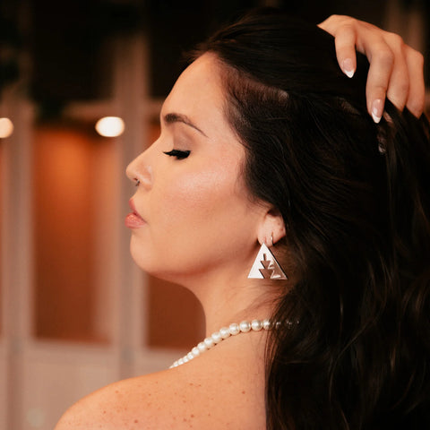 Metal Lou Earring (Post)