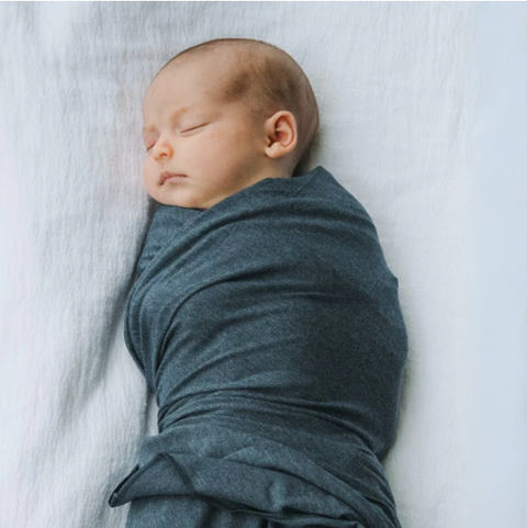 Perfect Bamboo Swaddle | Saga Blue
