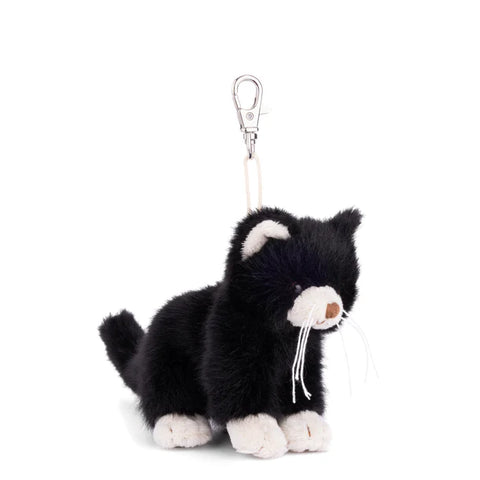 Bambo Bag Charm | Black & White Cat