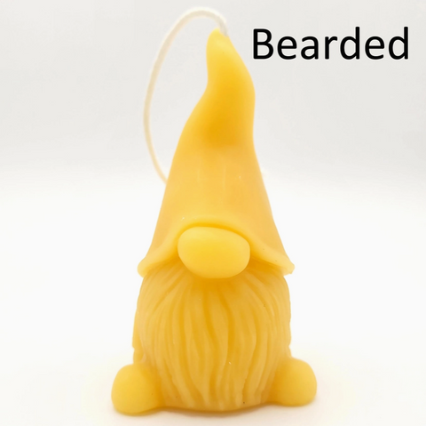 Beeswax Candle - Little Gnomes | Bearded