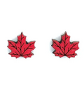 Birch street jewelry maple leaf earrings
