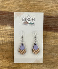 Birch street studio Solid wysteria dangle earrings