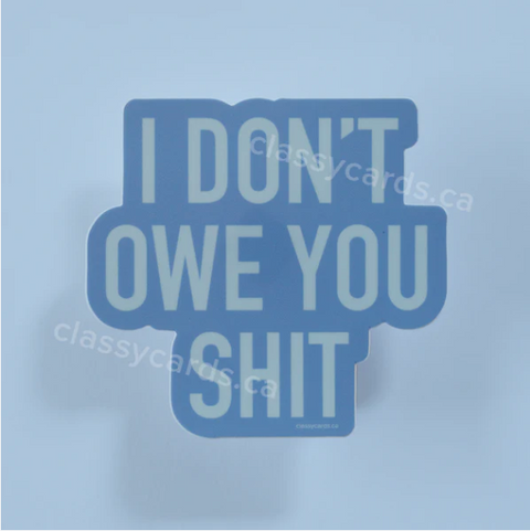 sticker, gift, funny, Canadian
