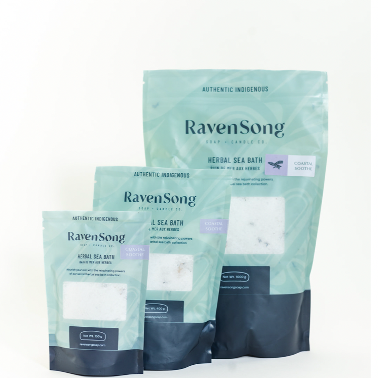 bath salts, RavenSong, Indigenous, Made in Canada, Gift