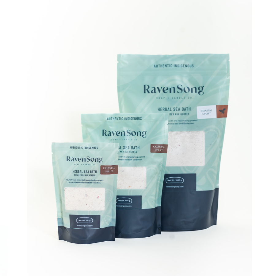 bath salts, RavenSong, Indigenous, Made in Canada, Gift