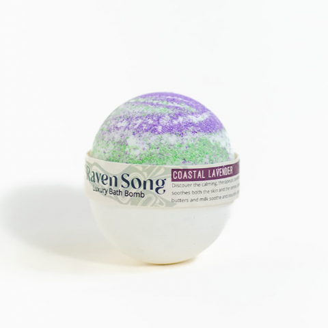 bath bomb, RavenSong, Indigenous, Made in Canada, Gift