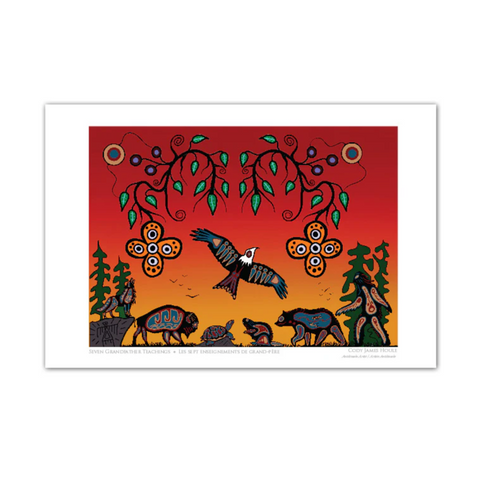 Cody Houle - Seven Grandfather Teachings | Art Card
