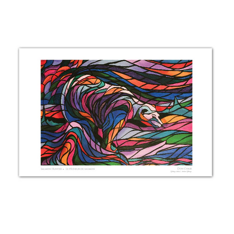 Don Chase - Salmon Hunter | Art Card