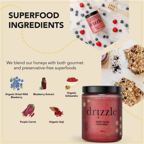 Berry Bliss Superfood Honey | 350g