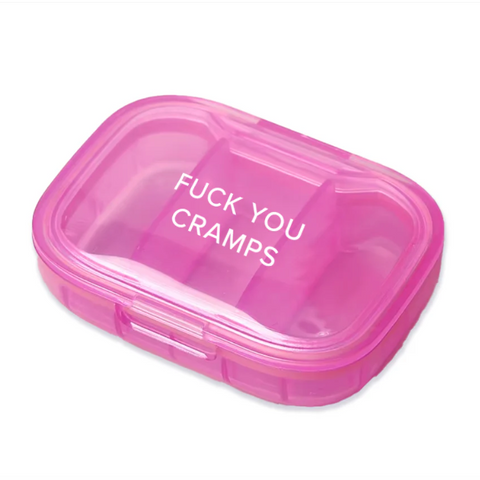 Travel Pill Box | F*ck You Cramps