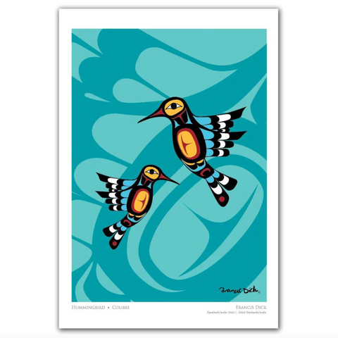 Francis Dick - Hummingbird | Art Card