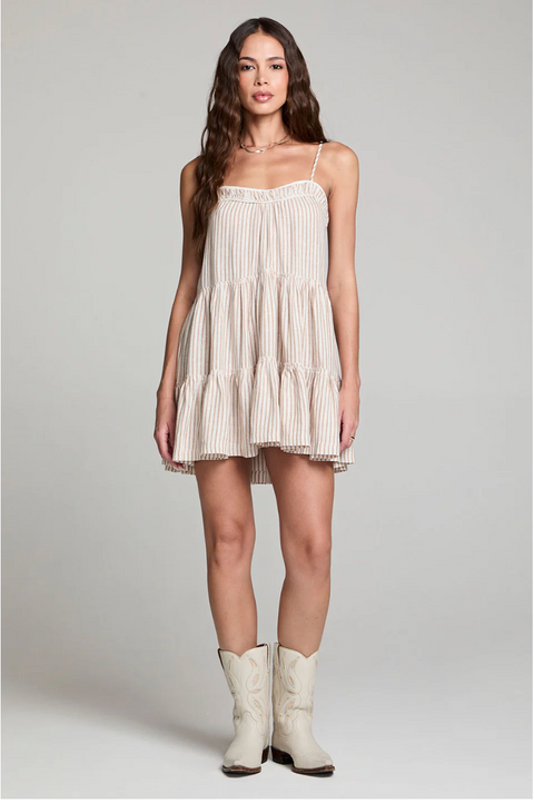 Genevieve Mini Dress | Almond